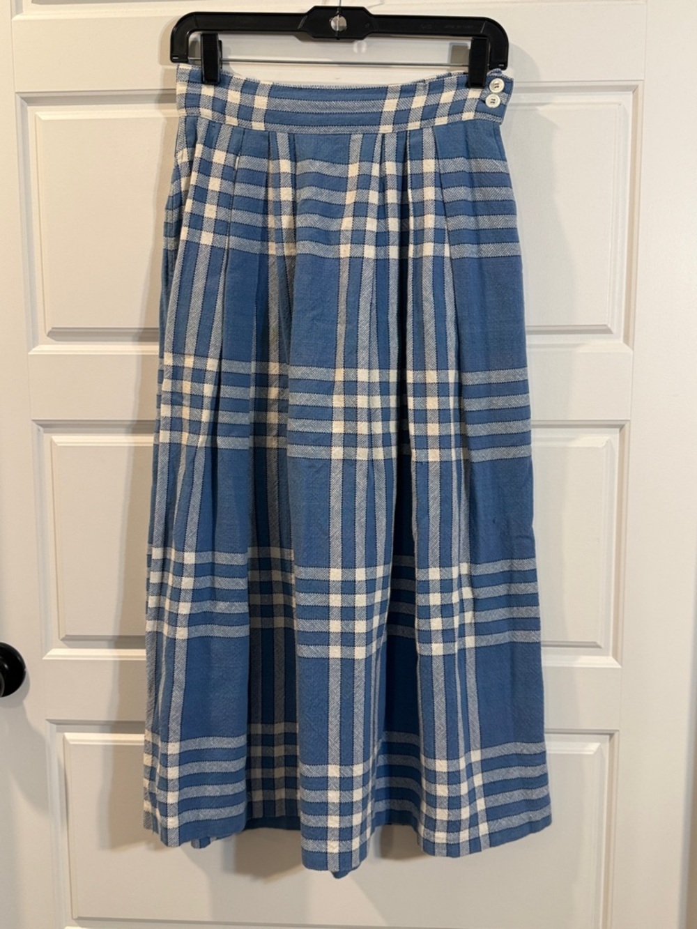 Espirit vintage plaid skirt